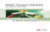 RelyX Cement Solutionsmultimedia.3m.com/mws/media/572499O/relyx-cement-solutions-fo… · RelyX ™ Cement Solutions ... for CEREC® Systems H H 1. Sand blast with aluminum oxide