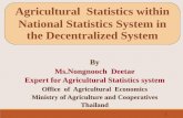 Agricultural Statistics within National Statistics System ... · PDF fileAgricultural Statistics within National Statistics System in ... Durian, Mangosteen, ... Mind Map 2. Function