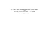 STANDARD OPERATING PROCEDURES FOR BOREHOLE PACKER · PDF fileSTANDARD OPERATING PROCEDURES FOR BOREHOLE PACKER TESTING ... STANDARD OPERATING PROCEDURES FOR BOREHOLE PACKER ... with