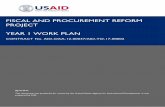 FISCAL AND PROCUREMENT REFORM PROJECT …pdf.usaid.gov/pdf_docs/PA00MZ6Q.pdf · Key Project Information ... Integrated Financial Management Information System ... This report presents