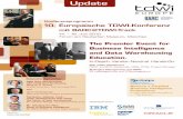 The Premier Event for Business Intelligence and Data ... · PDF fileThe Premier Event for Business Intelligence and Data Warehousing ... listen to case studies and participate in ...
