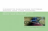 Cigarette Purchasing Patterns Among New York Smokers · PDF fileincreased the prices of tobacco products by imposing higher taxes ... Cigarette Purchasing Patterns among New York ...