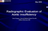 Radiographic Evaluation of Aortic Insufficiencyeradiology.bidmc.harvard.edu/LearningLab/cardio/Vazquez.pdf · Radiographic Evaluation of Aortic Insufficiency Jesus Vazquez, Harvard