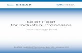 Solar Heat for Industrial Processes - · PDF fileber of large international companies sell these ... creates possible risks that the bulk producing industries try ... Solar Heat for