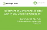 Treatment of Contaminated Sites with In Situ … Technologies 5-10-16/2016...Treatment of Contaminated Sites with In Situ Chemical Oxidation ... Trinitrotoluene (TNT) ... • Applicable