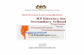 Self Access Learning Module ICCTT I LLiittteracy for ... · PDF fileSelf Access Learning Module I m PowerPoint ... Powerpoint Presentation Module 8 8. ... Movie, Music and Poem. 8.