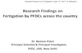 Research Findings on Fertigation by PFDCs across the … Ms Neelam Patel.pdf · 6 Eastern Himalayan Region Guwahati Broccoli, Cabbage, Cauliflower 7 Trans-Gangetic Plains region Hisar