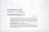 Chapter 10 chapter 10... · Chapter 10 Additional Syllogisms ... (By the way, the syllogism in question is invalid. It is an example of a commonly committed fallacy, called the