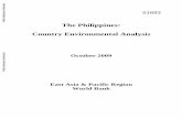 The Philippines: Country Environmental Analysis - …documents.worldbank.org/curated/en/714621468295536219/pdf/516830... · The Philippines: Country Environmental Analysis ... 7.1