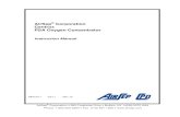 AirSep Corporation Centrox PSA Oxygen …files.chartindustries.com/MN124-1_centrox_instruction-manual.pdfAirSep® Corporation Centrox PSA Oxygen Concentrator ... Compressor Enclosure