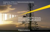 Applying IFRS in Telecommunications - United · PDF fileApplying IFRS in Telecommunications IASB — Proposed standard. Contents Overview 1 Background 1 ... • Implementation would