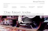 Morgan Stanley - indianrailways.gov.inindianrailways.gov.in/Morgan Stanley Report on Indian Railways.pdf · 1 Morgan Stanley Asia ... should be aware that the firm may ... We hope
