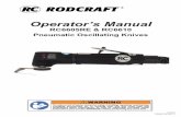 Operator’s Manual - Rodcraft Pneumatic Toolsetools.rodcraft.com/rccatalogue/files/8956001346.pdfnormas armonizadas aplicadas: EN ISO 11148-12 : 2012 Nombre y cargo del expedidor: