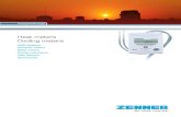 Heat meters Cooling meters - Zenner COM ENGLISCH... · Meter reading via GSM and internet ... Specially designed for consumption-based energy billing, ... Storage of all monthly values