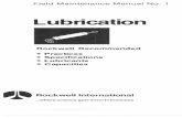 Rockwell Lubrication Guide.pdf - Powered by vBulletin Lubrication … · LUBRICANT CROSS REFERENCE CHART . ROCKWELL RECOMMENDED LUBRICANT SPECIFICATIONS AND CHANGE INTERVALS 1. FRONT