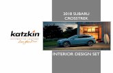 2018 SUBARU CROSSTREK - Katzkin Deck - 2018 Subaru...CROSSTREK . Factory: Black Katzkin: Black FACTORY COLORS . F1 ... Medium Red wings Medium Red contrast all stitch K1257-100 KATZKIN