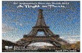 A Night in Paris - Faith and  · PDF file“A Night in Paris”, ... Ratatouille Cake with Balsamic Reduc- ... • Entering your bid on the Bid Sheet indicates your intention to