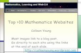 Top >10 Mathematics Websites - · PDF file · 2013-10-05Top >10 Mathematics Websites ... Data Collection and Presentation [50k] 3. ... Lower Primary Upper Primary O Lower Secondary