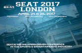 LONDON SEAT 2017seatcommunity.com/wp-content/uploads/2017/01/SEAT2017London...British Olympic Association DANIEL MARION Head of Information & Communication Technology UEFA HUSSAIN