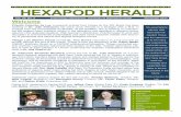 HEXAPOD HERALD National Meeting News Student News ... Arshad, Muhammad, Rashad Rasool Khan, Muhammad Irfan Ullah, Mu-hammad ... 10.1093/jee/tox263 Pretorius, ...