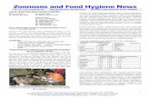 Zoonoses and Food Hygiene News - NZFHRCnzfhrc.org.np/wp-content/uploads/2016/06/V21N3.pdfZoonoses and Food Hygiene News, ... May 9 Sundarijal, Gokarna, Nayapati, Baluwa (Kathmandu