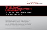 The SAP AuThorizATion ConCePT - · PDF fileThe SAP Authorization Concept protects SAP systems against unauthorized access and system use – and can be viewed as the KEY to SAP security