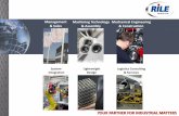Management Machining Technology Mechanical …donar.messe.de/exhibitor/hannovermesse/2017/U802196/rile... · Development & Construction – Machining Technology & Assembly – Mechanical