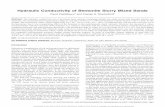 Hydraulic Conductivity of Bentonite Slurry Mixed · PDF fileHydraulic Conductivity of Bentonite Slurry Mixed Sands David Castelbaum1 and Charles D ... correlated poorly with the total
