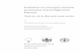 Evaluation of a Prosopis cineraria provenance trial at …dfsc.dk/pdf/Aridzone trials/Trials/trial23_int.pdfEvaluation of a Prosopis cineraria provenance trial at Dagar Kotli, Pakistan