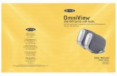 OmniView - · PDF fileUser Manual SOHO Series F1DS102U F1DS104U OmniView Control up to four computers from one USB keyboard, mouse, and monitor USBKVMSwitch with Audio ™ Belkin