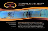 INTEGRATED PIPELINE PROJECT - Tarrant Regional · PDF fileoperate the Integrated Pipeline (IPL) Project. The IPL Project is an integrated water delivery transmission system connecting