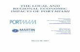 THE LOCAL AND REGIONAL ECONOMIC IMPACTS … LOCAL AND REGIONAL ECONOMIC IMPACTS OF PORTMIAMI 3 Related shipper/consignee (related user) jobs are jobs with shippers and consignees (exporters