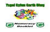 Numeracy Booklet (Read-Only) - Ysgol Gyfun Garth · PDF fileThe purpose of this Numeracy Booklet is to ... Using the place value holders stops pupils getting ... The question could