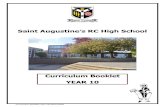 Saint Augustine’s RC High Schoolsarchs.com/files/curriculum/Curriculum_Booklet_Year_10_2017_2018.pdf · Saint Augustine’s RC High School Curriculum Booklet ... or digital methods