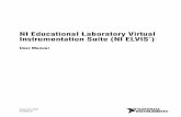 NI Educational Laboratory Virtual Instrumentation …jjackson.eng.ua.edu/courses/ece380/assignments/373363c.pdfNI Educational Laboratory Virtual Instrumentation Suite (NI ELVIS TM)