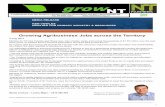 Growing Agribusiness Jobs across the Territory - NT …ntfarmers.org.au/sites/default/files/blog_attachments/May-Jun 2017... · Growing Agribusiness Jobs across the Territory ...
