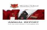 ANNUAL REPORT - Huntley · PDF fileANNUAL REPORT FOR THE YEAR ENDING ... members joining the team. On behalf of the Board of Trustees, ... HUNTLEY SCHOOL HEADMASTER’S REPORT 2016