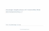 Strategic Implications of Commodity Risk - … Implications of Commodity Risk Optimizing Business Strategy in Light of the Commodity Risk Faced by Electric and Natural Gas Companies