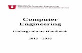 Computer Engineering - University of Utah Engineering Undergraduate Handbook University of Utah Computer Engineering Program 50 South Central Campus Drive, …