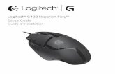 Logitech® G402 Hyperion Fury™ · PDF fileLogith 402 prion Fur 5 English Onboard profile Hyperion Fury allows you to tweak your settings until they are perfect and store them in