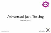 Advanced Java Testing