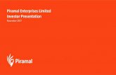 Piramal Enterprises Limited Investor Presentationpiramal.com/assets/pdf/financial_investor_presentations/PEL... · Piramal Enterprises Limited –Investor Presentation Phase I FY1988