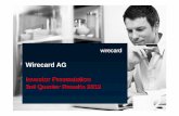 FINALE VERSION Q3 14 Nov 2012 - WIRECARD: Überblickir.wirecard.de/.../wirecard/Presentations/Wirecard_Q3_14_Nov_2012.pdf · -Eastern-Europe eCommerce Markets expected to grow steadily