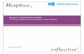Rapise | Quick Start Guide · PDF fileDate: May 4th, 2017 Rapise® | Quick Start Guide Testing Windows® Applications with Rapise