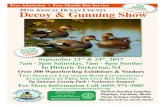 Free Admission • Free Shuttle Bus Service FREE t miss the New Jersey Duck Calling Championship. The winner will represent New Jersey at the world championship in Stuttgart, Arkansas,