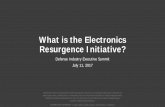 What is the Electronics Resurgence Initiative? - DARPA · PDF fileWhat is the Electronics Resurgence Initiative? ... 2020. DARPA has evolved to ... Sowing the seeds for a revolution