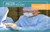 2016 PRELIMINARY PROGRAM GUIDE - ACVS · PDF file2016 PRELIMINARY PROGRAM GUIDE. ... Stifle in the Dog and Cat 8:00am–5:00pm Open to all $700 $750 Andrews, ... n Orthopedic Surgery