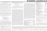 Public notices - Thermopolis Independent Record · PDF filePublic notices March 30, ... OF THERMOPOLIS $1,117.91 NORCO $1,267.53 PINNACLE BANK ... CUMMINS ROCKY MOUNTAIN $3,478.87