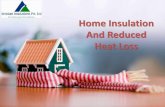 Home Insulation And Reduced Heat Loss | Benefits Of Home Insulation