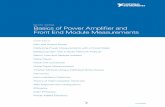 WHITE PAPER Basics of Power Amplifier and Front End Module Measurementsdownload.ni.com/evaluation/coretest/RFIC White Paper Series_Part 1.pdf · Basics of Power Amplifier and Front